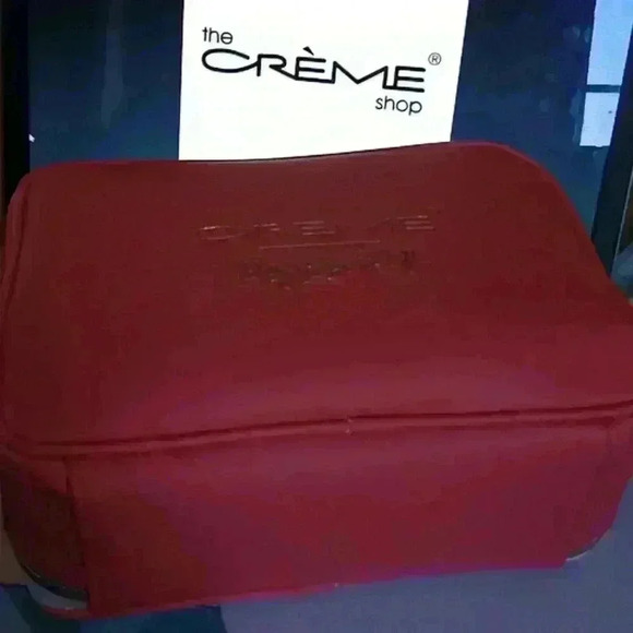 Limited Ed CRÈME SHOP X  DORAEMON LUCKY LUNAR COSMETICS TRAVEL CASE X LARGE - Picture 7 of 13